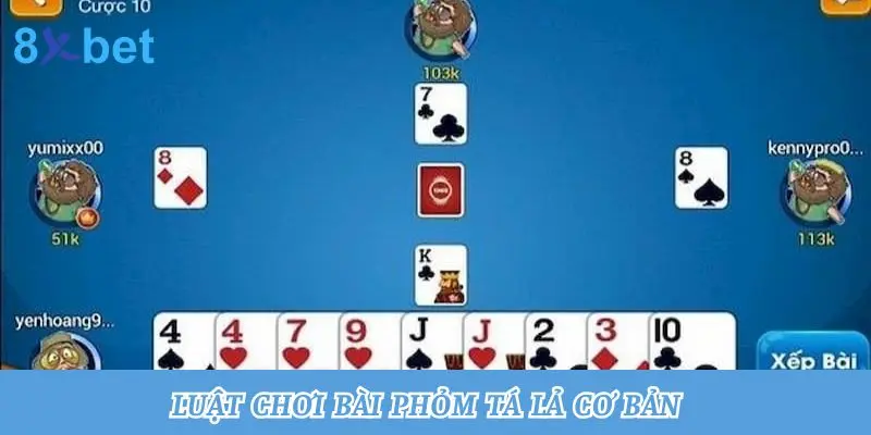 Cách Chơi Phỏm Tá Lả 8xbet Dễ Thắng Nhất Cho Tân Binh Luật chơi bài phỏm tá lả 8xbet cơ bản